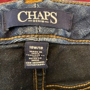 Chaps blue jeans Size 18W